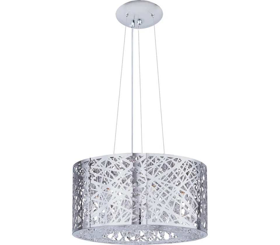 ET2 E21309-10PC/BUL, Inca Pendant, 7-Light LED 20.3 Total Watts, Chrome - Image 1 of 1
