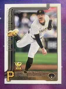 Topps Serie 1 2025 - Paul Skenes #98 Cup Pirates - Imagen 1 de 2