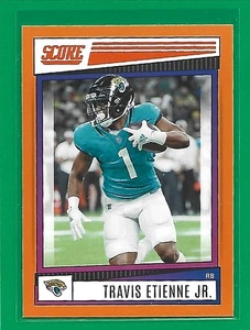 Partitura de fútbol americano 2022 Orange Travis Etienne Jr. #22 Jacksonville Jaguars  - Imagen 1 de 2