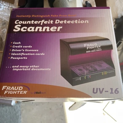 Buscador falso escáner de detección de falsificaciones efectivo/pasaportes/licencias/tarjetas de identificación Foto 1 de 4