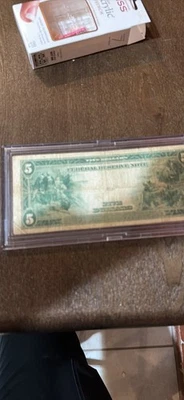 Certificado de plata de $5,00 de 1914 Foto 1 de 2