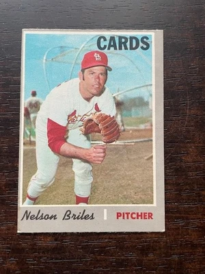 1970 O-Pee-Chee baseball set break OPC #435 Nelson Briles - St. Louis Cardinals - Изображение 1 из 2