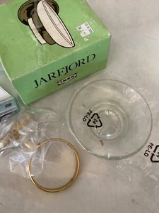 IKEA JARFJORD Messing und Glas Seifenschale ganz neu Wandhalterung - Bild 1 von 2