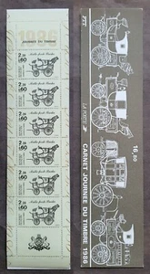 France: Carnet Y&T BC2411A Journée du Timbre – 1986 - NEUF**/MNH - Picture 1 of 3