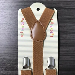 40+ Colors Y-Back Elastic Suspenders for Baby Toddler Kids Boys Girls US Seller - Picture 1 of 52