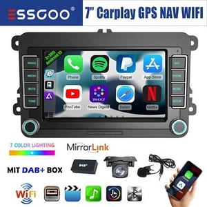 DAB+ KAM Autoradio 64G Für VW GOLF 5 6 Passat Touran Polo Carplay Android 13 GPS - Bild 1 von 18