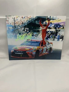 Kyle Rowdy Busch Signed Autograph 8x10 Photo NASCAR - Picture 1 of 2