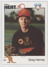 1989-90 Futera Perth Heat Gregory Harvey Greg Harvey