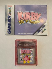 Kirby Tilt 'n' Tumble GAME + MANUAL - Game Boy Color - authentic, tested