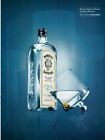 BOMBAY SAPPHIRE Magazine Print Ad DRY GIN by Marcel Wanders 1Pg VTG 2004