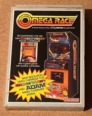 1981 OMEGA RACE BY COLECO VISION NEW IN BOX (SEALED) - Image 1 of 2