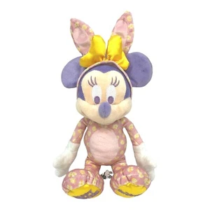 Juguete de peluche de 12" conejo de Pascua de Minnie Mouse de los parques de Disney - Imagen 1 de 8