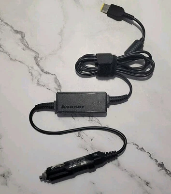 Lenovo ThinkPad 65W DC KFZ Auto Adapter -12V Zigarettenanzünder / Travel Adapter - Bild 1 von 2