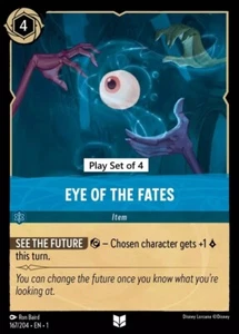 Eye Of The Fates 167/204.💎Play set of 4💎Lorcana The First Chapter - Picture 1 of 2