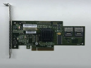 LSI SAS 3082E-R 3Gb/s 8 Port SATA/SAS 1068E Host Adapter Controller Card PCI-E - Picture 1 of 2