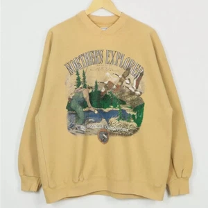 Sudadera De Colección Galt Sand Northern Explorer Pesca Caza Gráfica XL - Imagen 1 de 9