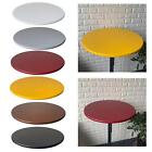 Solid Color Polyester Table Cover Waterproof Fabric Fitted Round Table Cloth