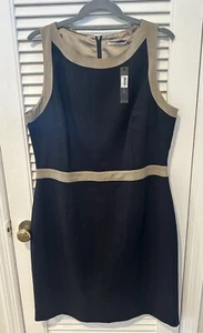 Tahari Knee Length Sheath Dress NWT - 16 - Picture 1 of 8