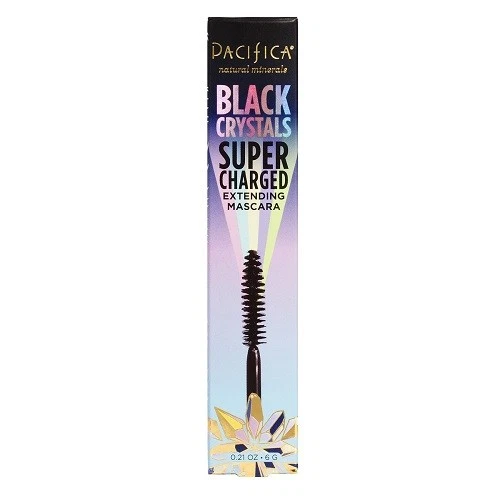 PACIFICA Black Crystal Super Charged Extending Mascara 100% Vegan BUY2 GET 1FREE - Image 1 of 1