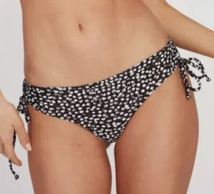 Volcom Black Aint Dot You Hipster Bottoms L135749 Womens Size XS - Picture 1 of 3