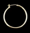 14kt Gold Filled 25mm 1 Inch Hollow Hoop Replacement Single Earring