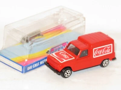 1/43 Jet-Car de Norev - made in France - Renault 4 Fourgonnette - Coca-Cola  Red - Image 1 of 4