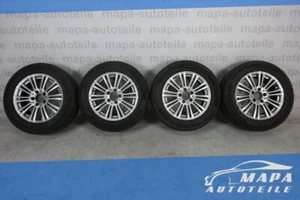 Juego de 4 llantas de aluminio originales Mercedes Clase E 16 pulgadas Orig A2124010702 completo con neumáticos - Imagen 1 de 24