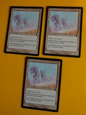 MTG Card. Wall of Glare x3. Urza's Destiny Wall