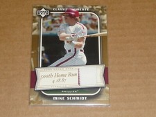 2005 Upper Deck Classics MIKE SCHMIDT MOMENTS JERSEY PHILLIES R9862