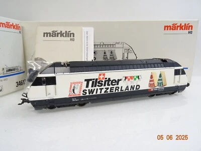 Märklin H0 34613 Schweiz E-Lok Re 460 020-1 Tilsiter der SBB Delta in OVP JL945 - Bild 1 von 3
