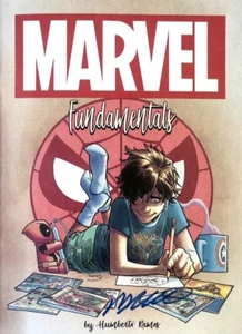 NEW SDCC 2018 TOUR HUMBERTO RAMOS FUNDAMENTALS COLOR SKETCHBOOK SIGNED SOFTCOVER - Picture 1 of 10
