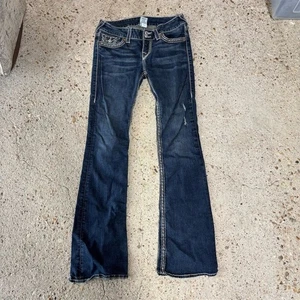 True Religion Men's Bootcut Jeans Size 29 Blue Medium Wash Vintage Denim - Picture 1 of 10