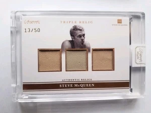2025 Keepsake Steve McQueen Triple Relic #13/50 Card #164 - Picture 1 of 1