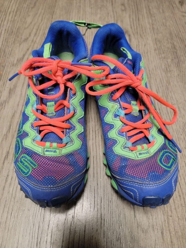 Adidas Vigor TR 3 Mujer Talla 8 Trail Running Zapatos Tenis Azul Verde Rosa Foto 1 de 4