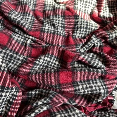 Bata de hombre Nordstroms roja/a cuadros talla M/L vintage Foto 1 de 4