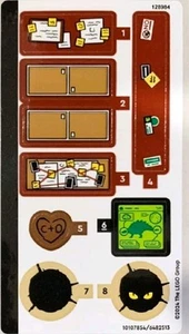 NEW LEGO Sticker Sheet for Set 76965 JW Dinosaur Missions: Stegosaurus Discovery - Picture 1 of 1