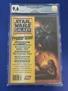 Star Wars Galaxy Magazine Premier Issue 1 CGC 9.6 NEWSSTAND 1ST PRINT FALL 1994 - Picture 1 of 2