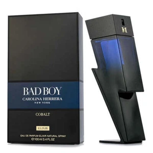 New Carolina Herrera Bad Boy Cobalt Elixir Eau De Parfum 100ml* Perfume - Picture 1 of 1