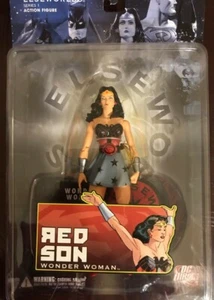 DC DIRECT Elseworlds Series 1 Red Son WONDER WOMAN Action Figure MIP - Picture 1 of 2