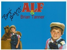 BENJI GREGORY Signed 8.5 x 11 Photo ALF Autographed BRIAN TANNER Free Shipping