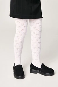 Tights for girls Conte MISS Cotton 116-122cm Soft Lace Pattern Kids - Picture 1 of 16