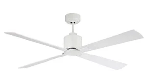 Low energy ceiling fan with remote Airfusion Climate DC white 132 cm 52" - Picture 1 of 3