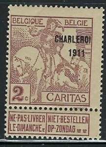 Bélgica B18 MNH 1911 edición (fe7755) - Imagen 1 de 1