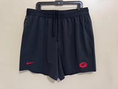 Nike Georgia Bulldogs UGA Dawgs Team Issue Football Training Practice Shorts XL - Image 1 of 4