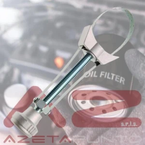 chiave smontaggio per filtro olio auto moto gasolio a nastro 120mm Fervi 0076 - Foto 1 di 7