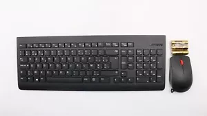 Lenovo ThinkStation M920z M90a P330 Tiny Wireless Keyboard Mouse Belgian 01AH828 - Picture 1 of 2