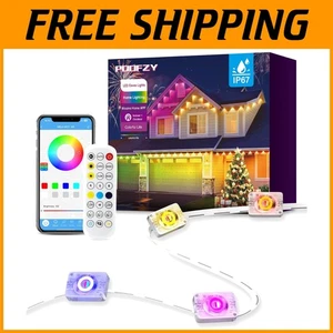 Color-Changing Outdoor Lights, 200ft RGB+IC, Remote - Picture 1 of 10