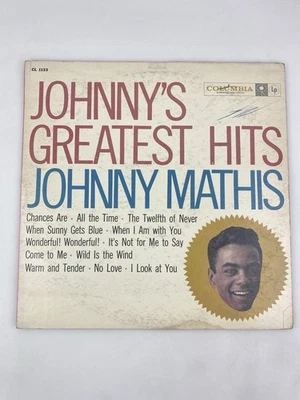 Johnny Mathis  Johnny's Greatest Hits  1962  Columbia CL 1133  Pop - Image 1 of 4
