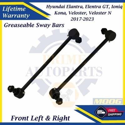 Barras estabilizadoras delanteras MOOG OEM para Hyundai Elantra/GT/Ioniq/Kona/Veloster N 2017-2023 Foto 1 de 4