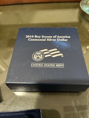 2010 Boy Scouts Of America Centennial Silver Dollar Proof Coin No COA - Image 1 of 4